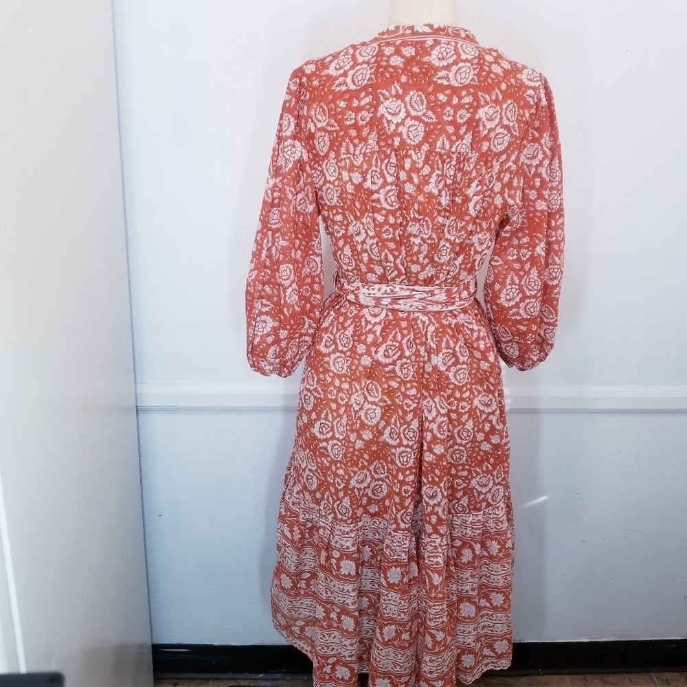 Cleobella |‎ Multi Print Bohemian Modi Flare Dress S - Picture 10 of 12